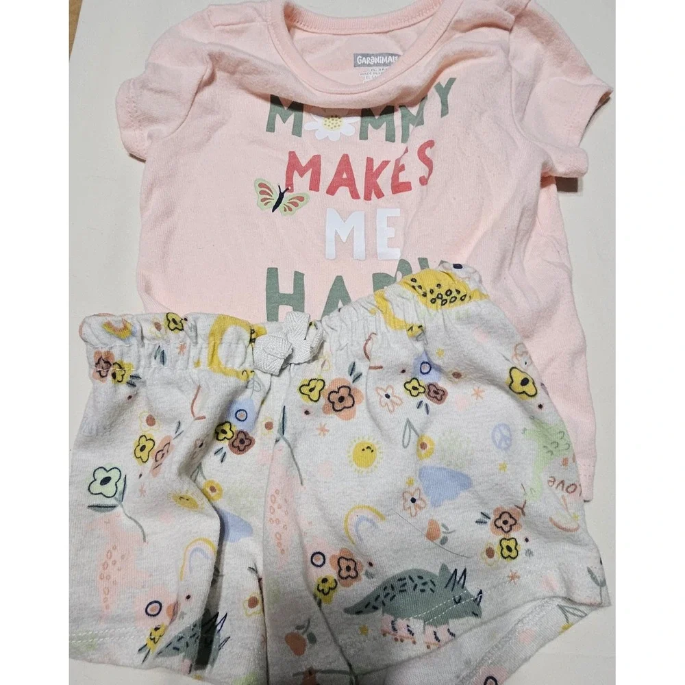 Garanimals St Louis Cardinals Baby Clothing Lot 0-3M 3-6M Dinosaur Stripes 11pc